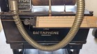 Antique Edison Dictaphone Type A Model With 9 Cylinders   Cases