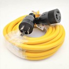 25 Ft  Sjtw 12 3 20 Amp 250-volt Twist Lock Nema L6-20 Extension Cord 885651