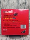 Maxell Tc-30 Vhs-c Hgx Gold Camcorder Tapes Videocassette 6 Pack New Sealed