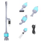 Hygger 360gph Electric Aquarium Gravel Cleaner Tool Automatic Fish Tank Cleaning
