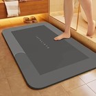 Super Water Absorbent Bath Mat Non-slip Quick Dry Bathroom Shower Rug 24  32 