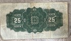 1900 Dominion Of Canada 25 Cent Banknote Nice Shape Scarce   Vintage