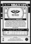 2024-25 Panini Nba Hoops  277 Antonio Reeves Rookie Premium Silver Prizm  199