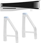 2pcs Playstation 5 Slim Horizontal Feet Placement Bracket Holder For Ps5 Console
