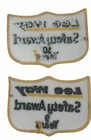 Lee Way Safety Award 9 10 Years Truck Driver Patch 2-3 4 X 3-3 4 Lot Of 2