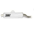 Hmf Suzuki Ltz 250 Slip On Exhaust Brushed   Jets  04-09 