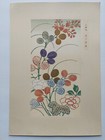 Japanese Woodblock Print Shin Hanga Original Antique Japanese Design 1920s 