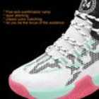 Basketball Kids Shoes High-top Sports Shoes Sneakers Durable Lace Up Non Slip