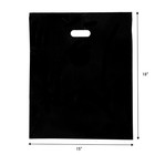 Sswbasics Retail Bags - Lightweight Black Merchandise Bags 15x18 Pack Of 500