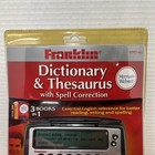 Franklin Electronic Dictionary Thesaurus W  Spell Correction Mwd-460 Sealed