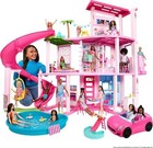 New Barbie Dreamhouse  75  Pieces  Pool Party Doll House With 3 Story Slide