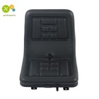 Black Lawn Tractor Seat Universal High Back Mower Seat Adjustable Tractor Seat