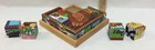 Melissa   Doug Block Jigsaw Puzzle Farm Animals Cube W  Wooden Base Tray 8 
