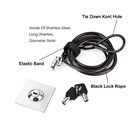 I3c Laptop Cable Lock Hardware Security Cable Lock Anti Theft Combination Loc   