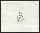 Aden Qeii 7v To 50c On 1954 Cover To Australia