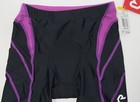 Nwt Women   s Tyr Competitor 8    Triathlon Compression Shorts Black   Purple Sz Xs