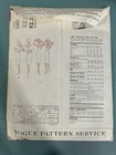 Vogue 1487 Dress Sewing Pattern Rare Size 14 Off Shoulder Uncut 1960s Slip 
