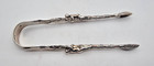 Stunning Rare Pair Of Antique Silver Sugar Tongs London  1864