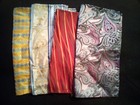 20 Men s Pocket Squares Scarves silk Polyester Patterned Solid Paisley lot B sl