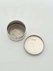 Antique George V Sterling Silver Engine Turned Round Pill Box - 1917
