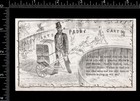 Irish Paddy Cart Race Track Cartoon Walker Porcelain Pump Goshen Trade Card J us