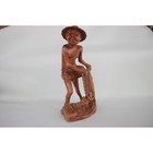 Handmade Craft Statue Wood Balinese Indonesian