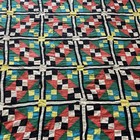 Vintage Hand-pieced Patchwork Quilt Top  Size  75    X 90   