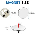 20 Pieces 30x3mm Neodymium Magnets Heavy Duty  Super Strong Rare Earth