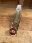 No 1 Brass Smoothing Plane Rosewood Handles Collectors Tool Unknown Maker Used