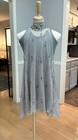 Lyrical Contemporary Dance Costume Gray Lace Dress Reverence Child L