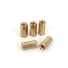 100pcs Brass M3 X 10mm Hexagonal Female Nut Pcb Board Standoff Spacer