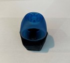Blue Lantern Band Ring  Translucent Blue Resin  Made In Usa