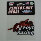 Aj Foyt Racing Vinyl Perfect Cut Decal Indycar Indy 500