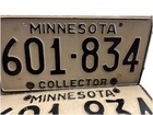 Collector Minnesota Truck License Plate Matched Pair Plates 601-834