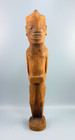 Vintage Carved Wood Marquesas Island Polynesian Tiki Idol Statue 15 5  Tall