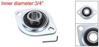 Sbpfl204-12 Pillow Block Bearings 3 4  Bore Bearing Units Steel Flange Mounted