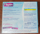 New Sealed Older Model 40 Ct  Playtex Silk Glide Cardboard Regular Tampons