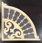 2 Large Wood Corbels Gingerbread Brackets Spindle 17 25    Phoenix Millwork New