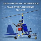 Plans Gyroplane Hornet      Autogyro Aircraft Blueprints For Homebuilt-pdf jipeg