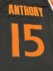 New Carmelo Anthony Syracuse Black  15 Sewn Basketball Jersey Men s Size Medium