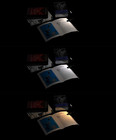 Book Light  12 Led Usb Rechargeable Reading Light With 3-level Brightness For Ey