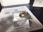 10k Gold   Scarf Clip   W opal    Vintage    Near Melt Price