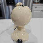  The Seamen s Bank For Savings Ceramic Wwii Sailor Coin Bank  Vintage  5 5 In