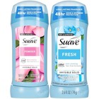 Suave Antiperspirant Deodorant Women s Fresh   Powder Scent 2-pack 2 6 Oz Each