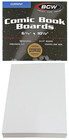 50 Bcw Current Comic Book Resealable Bags And Backing Boards Clear Modern