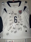 Usa Team Signed Soccer Jersey  04 Concacaf Olympic Qualifying  Auto  Coa  Uswnt