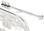 Yamaha Ymp-204ms Marching Mellophone - Silver-plated