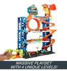 Hot Wheels City Ultimate Garage Playset With 2 Die-cast Cars Storage For 50 Cars