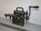 Antique Hand Operated Chear Slitter  Bench Model Top Circa 1900 