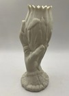 Antique 19th Century Parian Hand Holding A Tulip Vase - 5  X 1 75 